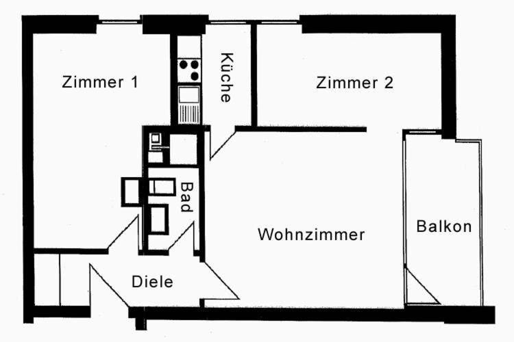 Habel Whg 9 Deichkieker Apartman Wyk auf Föhr Kültér fotó